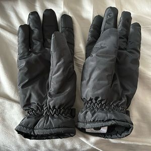 Women’s Eddie Bauer down filled gloves, size medium
